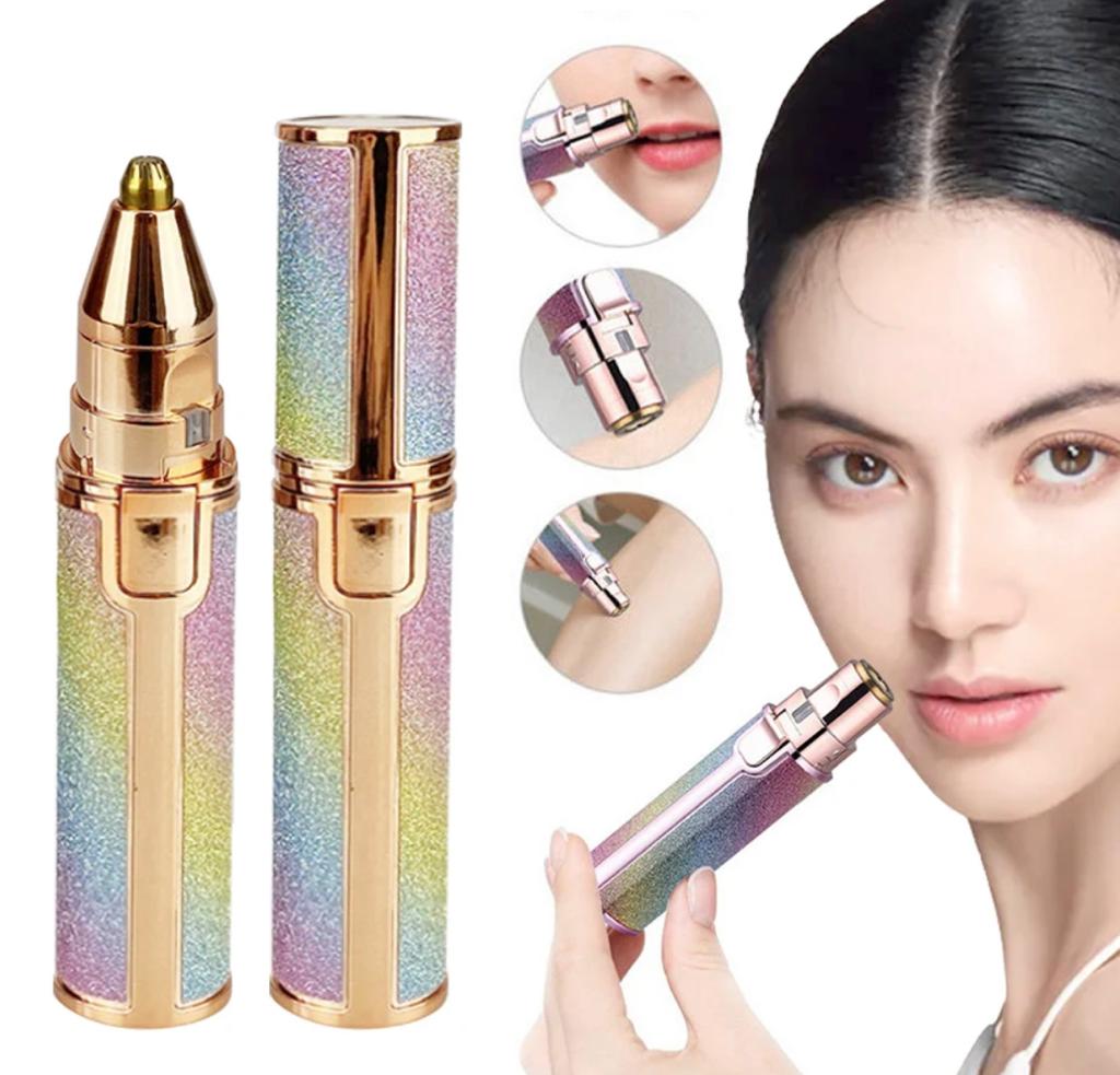 2 in 1 Facial Hair Remover | Eyebrow Trimmer | Rechargeable | Free Gift Card 🎁 - Nuvenza