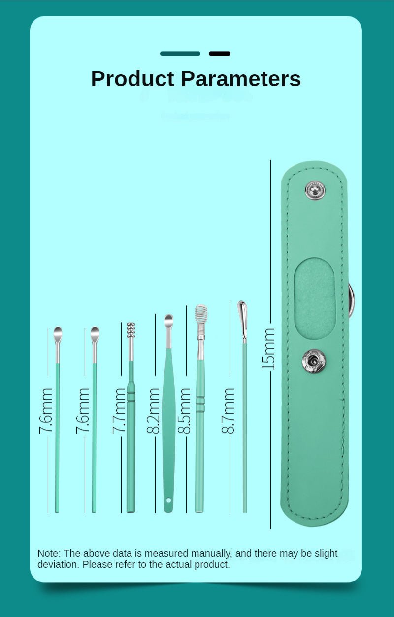 6 PCS Ear Wax Removal Kit (Buy 1 Get 1 Free) - Nuvenza