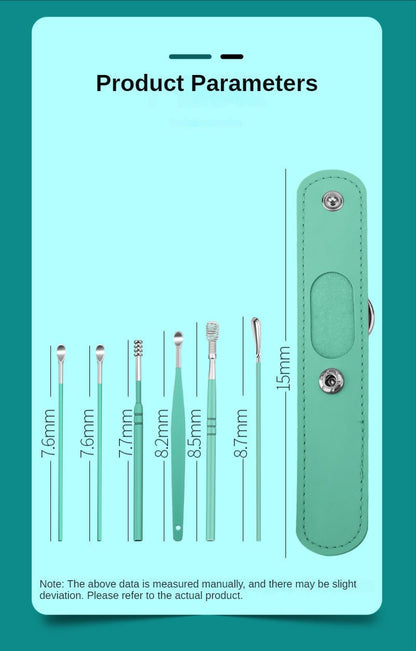 6 PCS Ear Wax Removal Kit (Buy 1 Get 1 Free) - Nuvenza