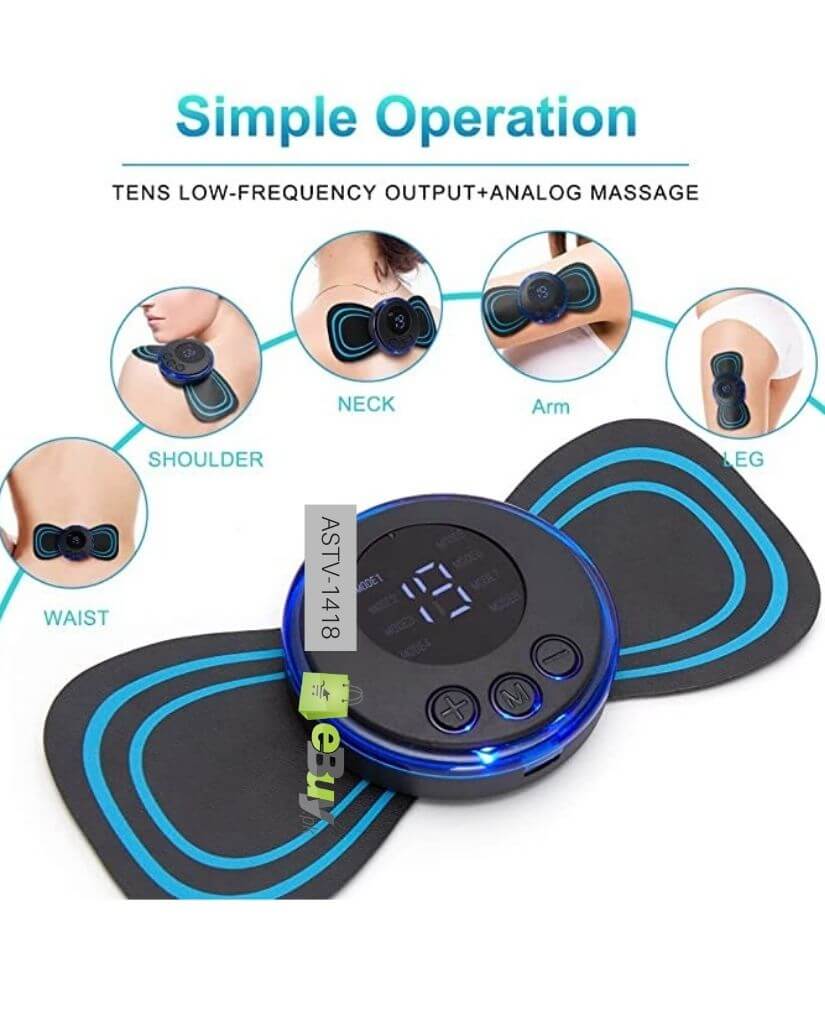 EMS Butterfly Mini Body Massager - Nuvenza